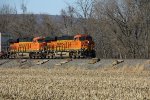 BNSF 3280, 6698 on NS 264